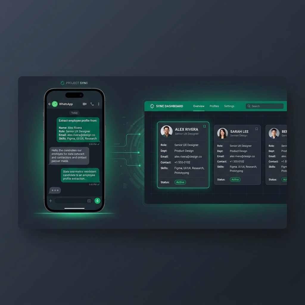 Screenshot of SyncFlow (WhatsApp Profile Sync)